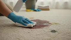 Bästa tipsen för att ta bort envisa fläckar från mattan