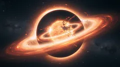 Extremt snabb tillväxt: Ett svart hål som slukar upp till 3 000 solar per år