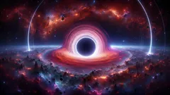 Lever vi i ett svart hål? Det här visar universums rotationsriktning